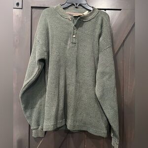 Northwest Olive Crewneck Sweater